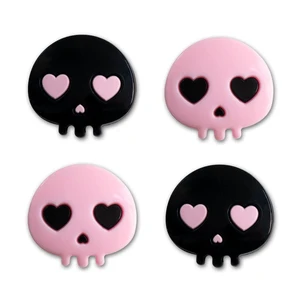 Switch Thumb Grips, Cute Halloween Skull Joystick Caps for Nintendo Switch, 4 PCS Thumbstick Cover for Switch Lite/OLED, Analog Stick Button Cover for NS Joycon Controller Switch Thumb Grips, Cute Halloween Skull Joystick Caps for Nintendo Switch, 4 PCS Thumbstick Cover for Switch Lite/OLED, Analog Stick Button Cover for NS Joycon Controller