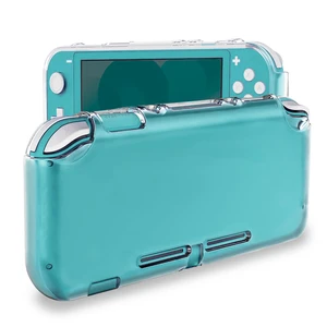 Clear Case for Switch Lite, Durable Clear Cover with Shock-Absorbent & Anti-Scratch Switch Lite Accessories Slim Skin Shell, Transparent Clear Case for Switch Lite, Durable Clear Cover with Shock-Absorbent & Anti-Scratch Switch Lite Accessories Slim Skin Shell, Transparent