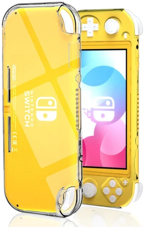 Nintendo Switch Lite Clear Case, Slim Hard Protective Shell, Clear | Nintendo Switch Lite case with hard plastic shell, anti-slip grip and precise cutouts for ports, buttons and charging Nintendo Switch Lite Clear Case, Slim Hard Protective Shell, Clear | Nintendo Switch Lite case with hard plastic shell, anti-slip grip and precise cutouts for ports, buttons and charging