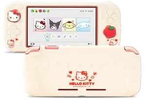 Switch Lite Protective Case,Soft Silicone Protective Shell,Anti-Scratch Protective Cover Case for Switch Lite with 2 Thumb Grip CapsBeige Hello Kitty Switch Lite Protective Case,Soft Silicone Protective Shell,Anti-Scratch Protective Cover Case for Switch Lite with 2 Thumb Grip CapsBeige Hello Kitty