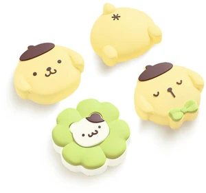Thumb Grip Caps Compatible with Nintendo Switch 2, Silicone Joystick Grip Caps for Switch 2025, 4pcs, Cute Dog Style, Yellow & Black Thumb Grip Caps Compatible with Nintendo Switch 2, Silicone Joystick Grip Caps for Switch 2025, 4pcs, Cute Dog Style, Yellow & Black