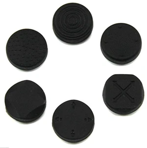 1 Set Analog Silicone Thumb Stick Grip Joystick Caps Cover for PSV 1000 2000 Black 1 Set Analog Silicone Thumb Stick Grip Joystick Caps Cover for PSV 1000 2000 Black