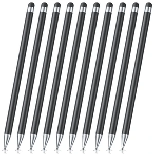 10 Pack Stylus Pen for Touchscreen, 2-in-1 for iPad iPhone Samsung | Stylists pens, no charging needed, high precision, works on capacitive screens, compatible with Switch/Android/tablets/phones 10 Pack Stylus Pen for Touchscreen, 2-in-1 for iPad iPhone Samsung | Stylists pens, no charging needed, high precision, works on capacitive screens, compatible with Switch/Android/tablets/phones