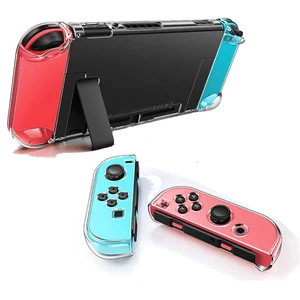 Dockable Clear Case for Nintendo Switch, 3 in 1 Protective Case Cover for Nintendo Switch and JoyCon Controller with Clear Grip Cover Shock-Absorption(Crystal Clear,NOT for Switch OLED) Dockable Clear Case for Nintendo Switch, 3 in 1 Protective Case Cover for Nintendo Switch and JoyCon Controller with Clear Grip Cover Shock-Absorption(Crystal Clear,NOT for Switch OLED)