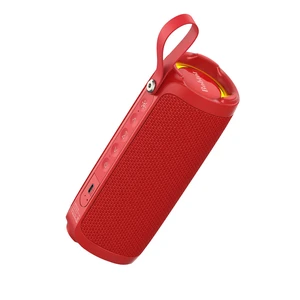 Portable Bluetooth Speaker, 15W Waterproof, RGB Light, TWS, Red | Dual passive radiators, Bluetooth 5.3, IPX6 splash-ready, TWS stereo, RGB lights and hands-free calls for home and travel use Portable Bluetooth Speaker, 15W Waterproof, RGB Light, TWS, Red | Dual passive radiators, Bluetooth 5.3, IPX6 splash-ready, TWS stereo, RGB lights and hands-free calls for home and travel use