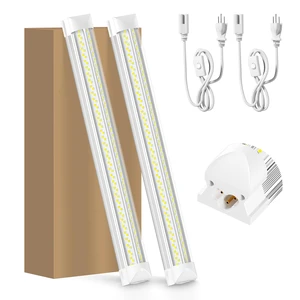 LED Shop Lights, LED Tube Light 25W 6000K(2 Pack) | Garage Lighting, Super Bright, Under Cabinet Lighting, Linkable with Plug Shop Lights for Garage Workbench Workshop Basement LED Shop Lights, LED Tube Light 25W 6000K(2 Pack) | Garage Lighting, Super Bright, Under Cabinet Lighting, Linkable with Plug Shop Lights for Garage Workbench Workshop Basement