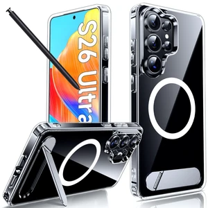 for Samsung Galaxy S26-Ultra Case with Stand Kickstand Magnetic Clear | S 26 Ultra Case Kickstand for Phone Case Stand S26ultra Slim Funda para for Magsafe Women Estuche Carcasa Mag-safe S26-ultra for Samsung Galaxy S26-Ultra Case with Stand Kickstand Magnetic Clear | S 26 Ultra Case Kickstand for Phone Case Stand S26ultra Slim Funda para for Magsafe Women Estuche Carcasa Mag-safe S26-ultra