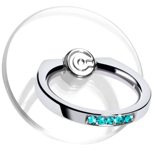 Transparent Phone Ring Holder Grip - Clear Cell Phone Ring Stand Holder Finger Grip Kickstand 360° Rotation, Compatible with Most of Phones, Tablets and Case (2 Aquamarine Diamond) Transparent Phone Ring Holder Grip - Clear Cell Phone Ring Stand Holder Finger Grip Kickstand 360° Rotation, Compatible with Most of Phones, Tablets and Case (2 Aquamarine Diamond)