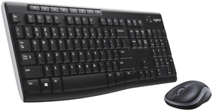 MK270 Full Size Wireless Keyboard and Mouse Combo - Black | Full size keyboard with spill-resistant design, compact ambidextrous mouse, connect via single included USB-A Nano Receiver MK270 Full Size Wireless Keyboard and Mouse Combo - Black | Full size keyboard with spill-resistant design, compact ambidextrous mouse, connect via single included USB-A Nano Receiver