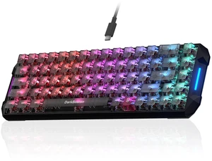 Blade68 Wired Mechanical Keyboard 65%, Silent Switches, Quiet Typing, Hot Swappable, Gasket Structure, N-Key Rollover, 8000Hz, RGB Backlit, Campact Gaming Keyboard for PC Win/Mac Blade68 Wired Mechanical Keyboard 65%, Silent Switches, Quiet Typing, Hot Swappable, Gasket Structure, N-Key Rollover, 8000Hz, RGB Backlit, Campact Gaming Keyboard for PC Win/Mac