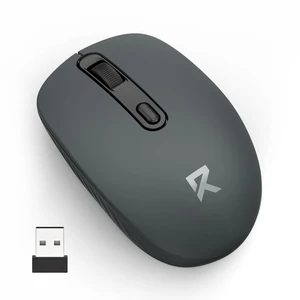 Wireless Mouse, Bluetooth and 2.4G USB A Dual Mode, Gray | 4000 DPI Ergonomic Silent Ambidextrous Compact Mini Portable Cordless Mouse for PC Laptop iPad MacBook Wireless Mouse, Bluetooth and 2.4G USB A Dual Mode, Gray | 4000 DPI Ergonomic Silent Ambidextrous Compact Mini Portable Cordless Mouse for PC Laptop iPad MacBook