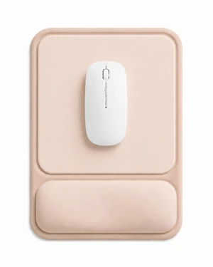 Ergonomic Mouse Pad with Wrist Rest, Gel Mousepad with Soft Wrist Support, Non-Slip PU Base, Smooth Surface Mouse Pad for Wrist Pain Relief, Computer Laptop Office Home & Gaming (Nude Apricot) Ergonomic Mouse Pad with Wrist Rest, Gel Mousepad with Soft Wrist Support, Non-Slip PU Base, Smooth Surface Mouse Pad for Wrist Pain Relief, Computer Laptop Office Home & Gaming (Nude Apricot)