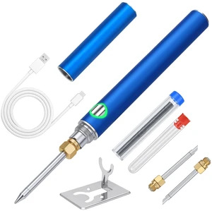 Cordless Soldering Iron Kit Portable Wireless Electric Soldering Gun Pen | Soldering Iron Pen with Built-in 1100mAh Battery, for Home Appliance Repair, Electronic Components, DIY Cordless Soldering Iron Kit Portable Wireless Electric Soldering Gun Pen | Soldering Iron Pen with Built-in 1100mAh Battery, for Home Appliance Repair, Electronic Components, DIY