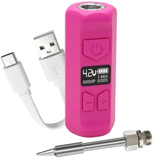 Premium Soldering Iron Pen, Adjustable Voltage 1.8v-4.2v, LED Display, Removable Thread Burner Tip Premium Soldering Iron Pen, Adjustable Voltage 1.8v-4.2v, LED Display, Removable Thread Burner Tip