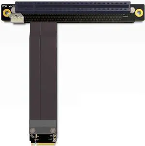 ADT-Link M.2 NGFF NVMe Key M Extender Cable to PCIE x16 Graphics Card Riser Adapter 16x PCI-e PCI-Express for M2 2230 2242 2260 2280 (50cm) ADT-Link M.2 NGFF NVMe Key M Extender Cable to PCIE x16 Graphics Card Riser Adapter 16x PCI-e PCI-Express for M2 2230 2242 2260 2280 (50cm)