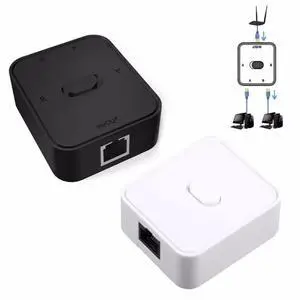 2 Port Gigabit Network switch RJ45 Switch Network Splitter Cable Extender 1000mbps Selector Power Free 2 Way adapter Connector 2 Port Gigabit Network switch RJ45 Switch Network Splitter Cable Extender 1000mbps Selector Power Free 2 Way adapter Connector