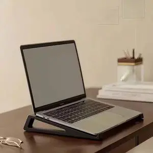 Adjustable Laptop Stand with Tilt and Height Adjustment - Portable for MacBook, PC, Minimalist Design Ergonomic LAPTOP-01 black LAPTO-0101-black-RFBVP Adjustable Laptop Stand with Tilt and Height Adjustment - Portable for MacBook, PC, Minimalist Design Ergonomic LAPTOP-01 black LAPTO-0101-black-RFBVP