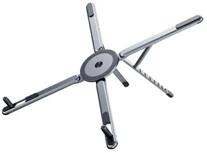 Foldable Magnetic Stand 3-in-1 Aluminum Alloy Adjustable Desktop Mount Compatible with Smartphone Tablet Laptop Portable Secure Grip Black ALUM-MG01-black-J42RR Foldable Magnetic Stand 3-in-1 Aluminum Alloy Adjustable Desktop Mount Compatible with Smartphone Tablet Laptop Portable Secure Grip Black ALUM-MG01-black-J42RR