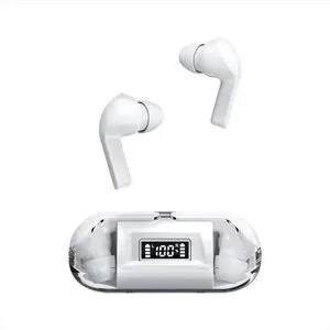 WHITE TWS Bluetooth 5.3 Earbuds with LED Display, IPX7 Waterproof Touch Control Earphones for iPhone Android Gaming Sports TWSB-AC01-WHITE-MDAQB WHITE TWS Bluetooth 5.3 Earbuds with LED Display, IPX7 Waterproof Touch Control Earphones for iPhone Android Gaming Sports TWSB-AC01-WHITE-MDAQB