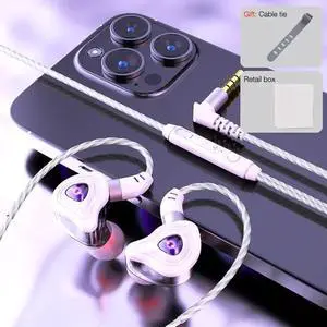 WHITE 3.5mm Wired Earphones 1.2m Cable IPX7 Waterproof Built-in Mic 32 Ohm Universal for Smartphone PC Tablet Deep Bass Stereo Sound Isolation ERDC-WH01-WHITE-34YTT WHITE 3.5mm Wired Earphones 1.2m Cable IPX7 Waterproof Built-in Mic 32 Ohm Universal for Smartphone PC Tablet Deep Bass Stereo Sound Isolation ERDC-WH01-WHITE-34YTT