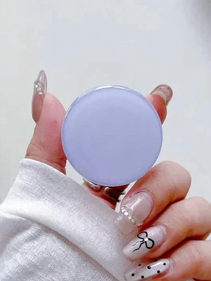 Bks Round Gradient Bubble Phone Stand, Creative Slouchy Desk Holder With Adhesive Stretchy Support For Mobile Devices Bks Round Gradient Bubble Phone Stand, Creative Slouchy Desk Holder With Adhesive Stretchy Support For Mobile Devices
