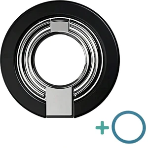 Bks Magnetic Phone Ring Holder Stand, 360 Rotation 180 Fold Desktop Grip with Magnetic Plate Bks Magnetic Phone Ring Holder Stand, 360 Rotation 180 Fold Desktop Grip with Magnetic Plate