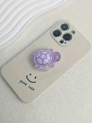 Bks Adjustable Luminous Turtle Phone Holder, Retractable Foldable Design, Compatible with iPhone and Android Smartphones, Creative Desktop Grip Accessory Bks Adjustable Luminous Turtle Phone Holder, Retractable Foldable Design, Compatible with iPhone and Android Smartphones, Creative Desktop Grip Accessory