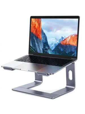 Bks Aluminum Laptop Stand, Ergonomic Detachable Computer Riser Holder for 10-15.6 Inch Notebooks with Cooling Ventilation Bks Aluminum Laptop Stand, Ergonomic Detachable Computer Riser Holder for 10-15.6 Inch Notebooks with Cooling Ventilation