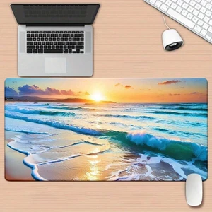Bks Large Mouse Pad Desk Mat with Stitched Edges Non-Slip Rubber Base for Gaming Office Computer Desktop Accessories Bks Large Mouse Pad Desk Mat with Stitched Edges Non-Slip Rubber Base for Gaming Office Computer Desktop Accessories