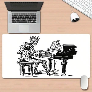 Bks Large Mouse Pad Desk Mat with Nonslip Base, High-Definition Printed Design for Gaming and Office Use Bks Large Mouse Pad Desk Mat with Nonslip Base, High-Definition Printed Design for Gaming and Office Use