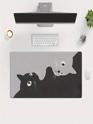 Bks Extra Large Cat Desk Mat Non-Slip Waterproof Mouse Pad for Gaming Office PC Computer Home Study Cute Tabby Paw Print Design Bks Extra Large Cat Desk Mat Non-Slip Waterproof Mouse Pad for Gaming Office PC Computer Home Study Cute Tabby Paw Print Design