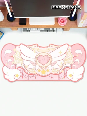 Bks Anime Style Mouse Pad Star Wings Story Fashionable Gaming Surface Large Bks Anime Style Mouse Pad Star Wings Story Fashionable Gaming Surface Large