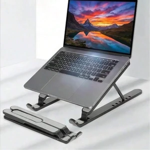 Bks Adjustable Laptop Stand For Desk Foldable Portable Notebook Riser Ventilated Cooling Holder Mount Compatible 10-15.6 Inch Tablets Black Bks Adjustable Laptop Stand For Desk Foldable Portable Notebook Riser Ventilated Cooling Holder Mount Compatible 10-15.6 Inch Tablets Black
