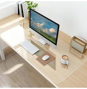 Bks Transparent Desk Mat Large Mouse Pad for Keyboard and Office Home Desktop Back to School Bks Transparent Desk Mat Large Mouse Pad for Keyboard and Office Home Desktop Back to School