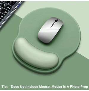 Bks Gradient Colored Rubber Mouse Pad With Wrist Guard, Thickened Anti Slip Desk Mat for Office Gaming Study Supplies Bks Gradient Colored Rubber Mouse Pad With Wrist Guard, Thickened Anti Slip Desk Mat for Office Gaming Study Supplies
