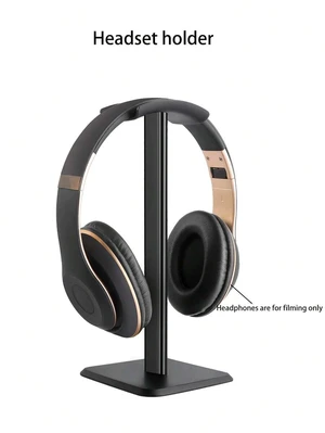 Bks Headphone Stand Desktop Gaming Holder Aluminum Alloy TPU Soft Rubber Base for Headset Material Bks Headphone Stand Desktop Gaming Holder Aluminum Alloy TPU Soft Rubber Base for Headset Material