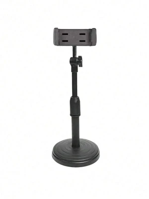 Bks Adjustable Desk Cellphone Live Streaming Tripod Stand, Portable Webcam Holder With Counterweight Plate, Universal Free-Adjustable Stand Compatible With IPhone Android Phone Bks Adjustable Desk Cellphone Live Streaming Tripod Stand, Portable Webcam Holder With Counterweight Plate, Universal Free-Adjustable Stand Compatible With IPhone Android Phone