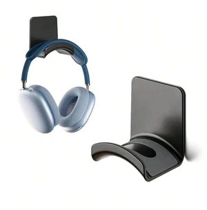 Bks Mini Headphone Stand For Desk Under Desk Headset Wall Mount With Strong Adhesive Hook, Compatible With Airpods Max & Most Headphones Bks Mini Headphone Stand For Desk Under Desk Headset Wall Mount With Strong Adhesive Hook, Compatible With Airpods Max & Most Headphones
