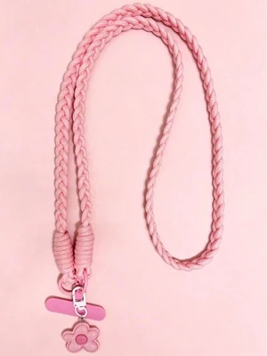 Bks 2pcs Dopamine Color Block Woven Crossbody Phone Lanyard with Hat Shaped Coin Purse, Adjustable Anti-Loss Shoulder Strap for Girls Travel Shopping Bks 2pcs Dopamine Color Block Woven Crossbody Phone Lanyard with Hat Shaped Coin Purse, Adjustable Anti-Loss Shoulder Strap for Girls Travel Shopping