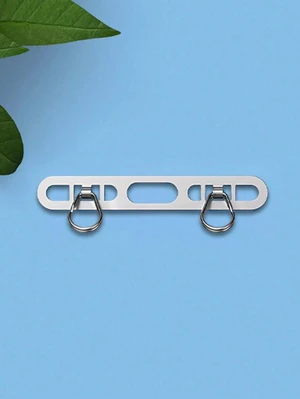 Bks 304 Stainless Steel Side-Mounted Phone Clip, Ultra-Thin Adhesive Back, Sturdy Connected Ring, Dual Clip Design, Wrist Strap Metal Ring Gift Bks 304 Stainless Steel Side-Mounted Phone Clip, Ultra-Thin Adhesive Back, Sturdy Connected Ring, Dual Clip Design, Wrist Strap Metal Ring Gift
