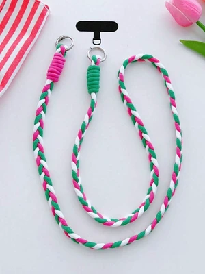 Bks Phone Lanyard Strap Durable Braided Cord Universal Case Fit Colorful Design Metal Clasp Bks Phone Lanyard Strap Durable Braided Cord Universal Case Fit Colorful Design Metal Clasp