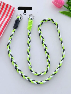 Bks Phone Lanyard Strap Durable Braided Cord Universal Case Fit Colorful Design Metal Clasp Bks Phone Lanyard Strap Durable Braided Cord Universal Case Fit Colorful Design Metal Clasp