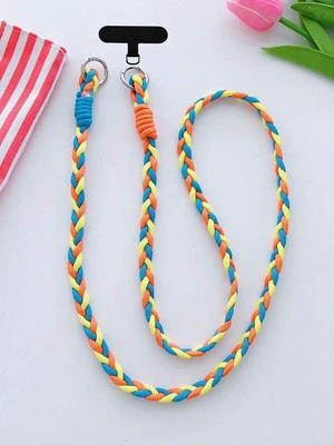 Bks Phone Lanyard Strap Durable Braided Cord Universal Case Fit Colorful Design Metal Clasp Bks Phone Lanyard Strap Durable Braided Cord Universal Case Fit Colorful Design Metal Clasp