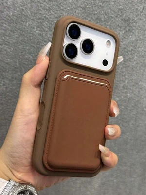 Bks Silicone Magnetic Wireless Charging Card Holder Phone Case Compatible With iPhone 17 Pro Max 16 15 14 13 12 11 Plus Mauve Purple Bks Silicone Magnetic Wireless Charging Card Holder Phone Case Compatible With iPhone 17 Pro Max 16 15 14 13 12 11 Plus Mauve Purple