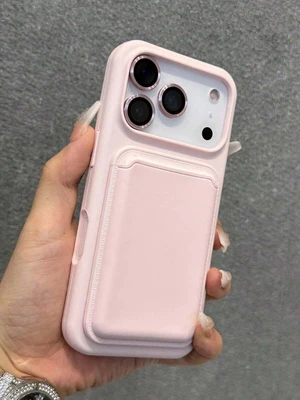 Bks Silicone Magnetic Wireless Charging Card Holder Phone Case Compatible With iPhone 17 Pro Max 16 15 14 13 12 11 Plus Mauve Purple Bks Silicone Magnetic Wireless Charging Card Holder Phone Case Compatible With iPhone 17 Pro Max 16 15 14 13 12 11 Plus Mauve Purple