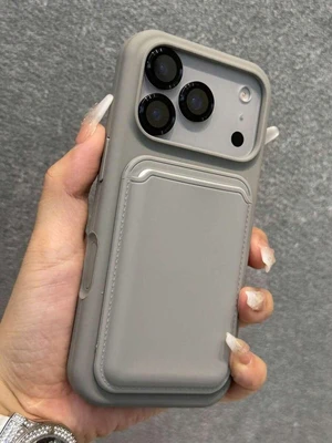 Bks Silicone Magnetic Wireless Charging Card Holder Phone Case Compatible With iPhone 17 Pro Max 16 15 14 13 12 11 Plus Mauve Purple Bks Silicone Magnetic Wireless Charging Card Holder Phone Case Compatible With iPhone 17 Pro Max 16 15 14 13 12 11 Plus Mauve Purple