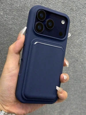 Bks Silicone Magnetic Wireless Charging Card Holder Phone Case Compatible With iPhone 17 Pro Max 16 15 14 13 12 11 Plus Mauve Purple Bks Silicone Magnetic Wireless Charging Card Holder Phone Case Compatible With iPhone 17 Pro Max 16 15 14 13 12 11 Plus Mauve Purple
