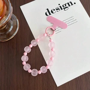 Bks Gradient Beaded Phone Chain Lanyard with Card Holder, Universal Strap for Camera Earphone Case Key Bag Water Bottle Bks Gradient Beaded Phone Chain Lanyard with Card Holder, Universal Strap for Camera Earphone Case Key Bag Water Bottle