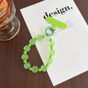 Bks Gradient Beaded Phone Chain Lanyard with Card Holder, Universal Strap for Camera Earphone Case Key Bag Water Bottle Bks Gradient Beaded Phone Chain Lanyard with Card Holder, Universal Strap for Camera Earphone Case Key Bag Water Bottle