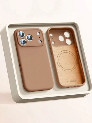 Bks Luxury Magnetic Style Silicone Magnetic Solid Color Magnetic Liquid Silicone Phone Case With Wireless Charging Support Compatible With IPhone 17 Pro Max 17 Pro 17 Air 17 16 Plus 15 14 13 12 Pro Ma Bks Luxury Magnetic Style Silicone Magnetic Solid Color Magnetic Liquid Silicone Phone Case With Wireless Charging Support Compatible With IPhone 17 Pro Max 17 Pro 17 Air 17 16 Plus 15 14 13 12 Pro Ma
